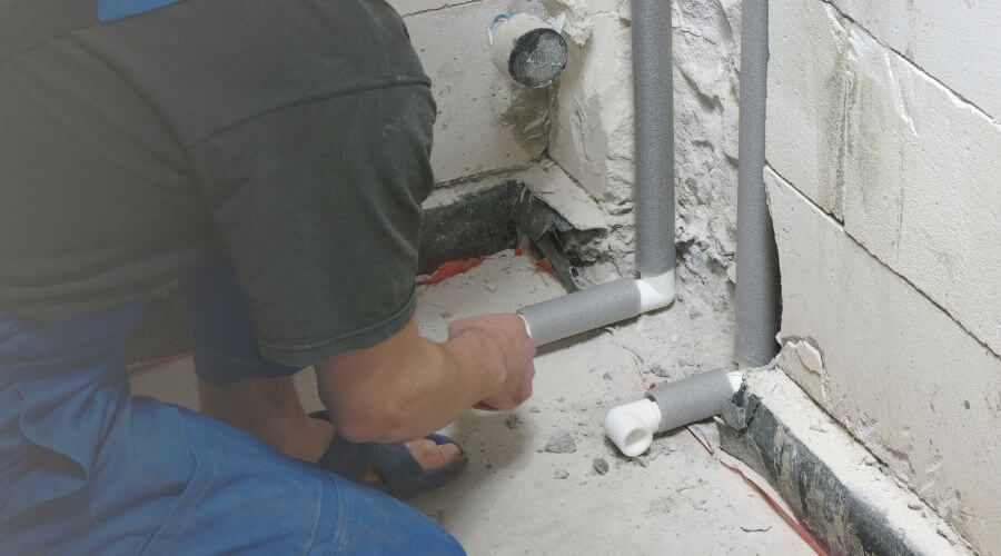 Expert burst pipe repair services in Mico, TX